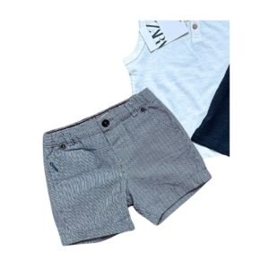 Zara Bermuda Cuadros Vichy (12-18 M)