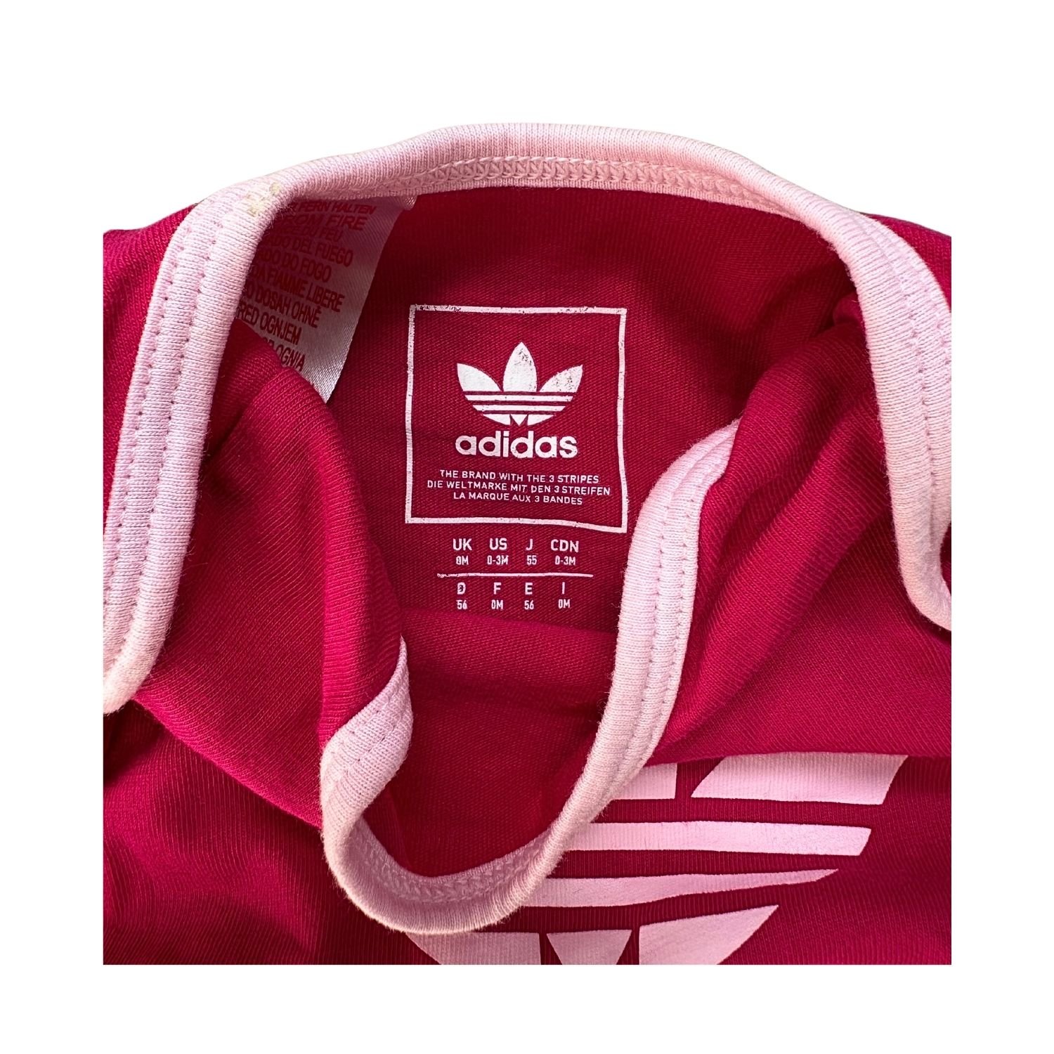Adidas Body Deportivo Magenta (OUTLET 0-3 M) - Imagen 3