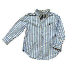 Ralph Lauren Camisa Rayas (NUEVO 24 M)