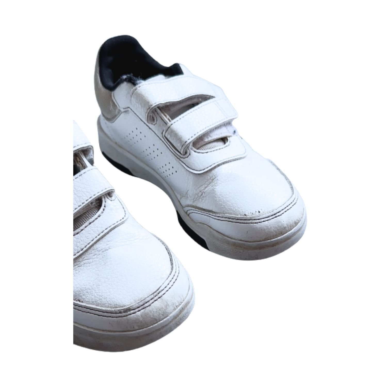 Adidas Zapatillas Blancas Velcro (OUTLET 32) - Imagen 2