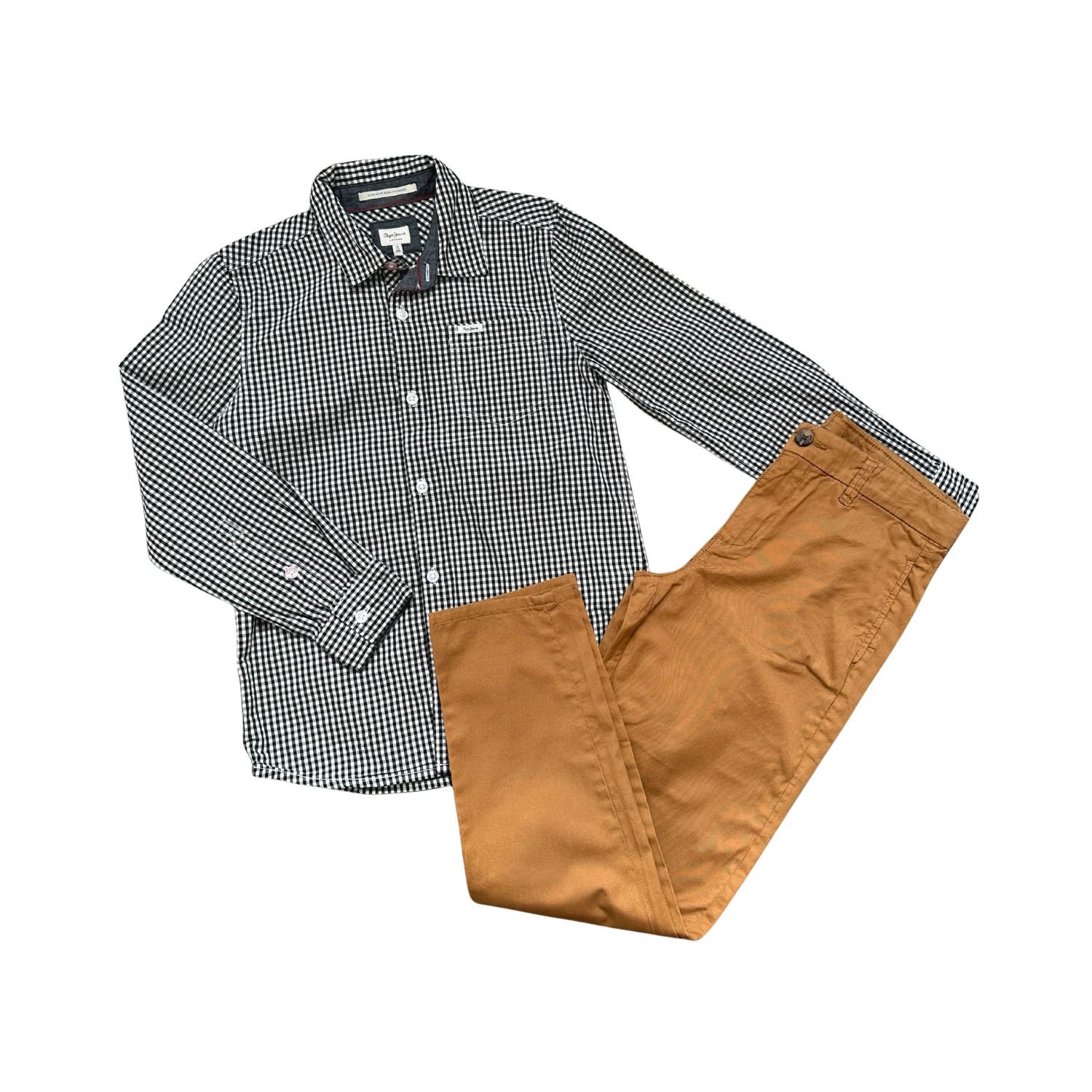 Pepe Jeans & H&M Look Evento (NUEVO/S 9-10 Y)