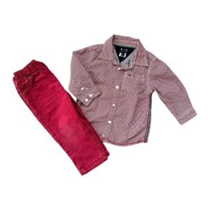 Tommy Hilfiger & H&M Conjunto Smart (NUEVO/A 6-9 M)