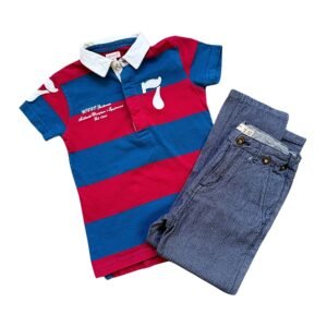 Gocco & Zara Conjunto Polo + Pantalón (NUEVO/A+ 4-5 Y)