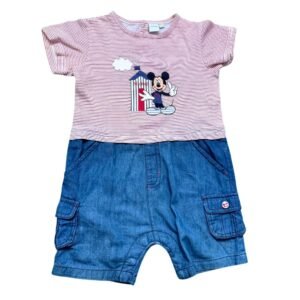 Enterizo bebé Mickey Mouse de Disney Baby, estilo marinero, talle 18 meses
