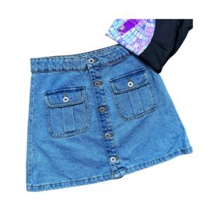 Zara Falda Vaquera Clásica (NUEVO 13-14 Y)