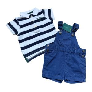 Gocco Jardinera + Polo Golf (NUEVO 6-9 M)