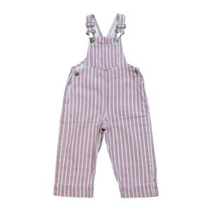 Zara Jardinera Rayas Lila (24 M)
