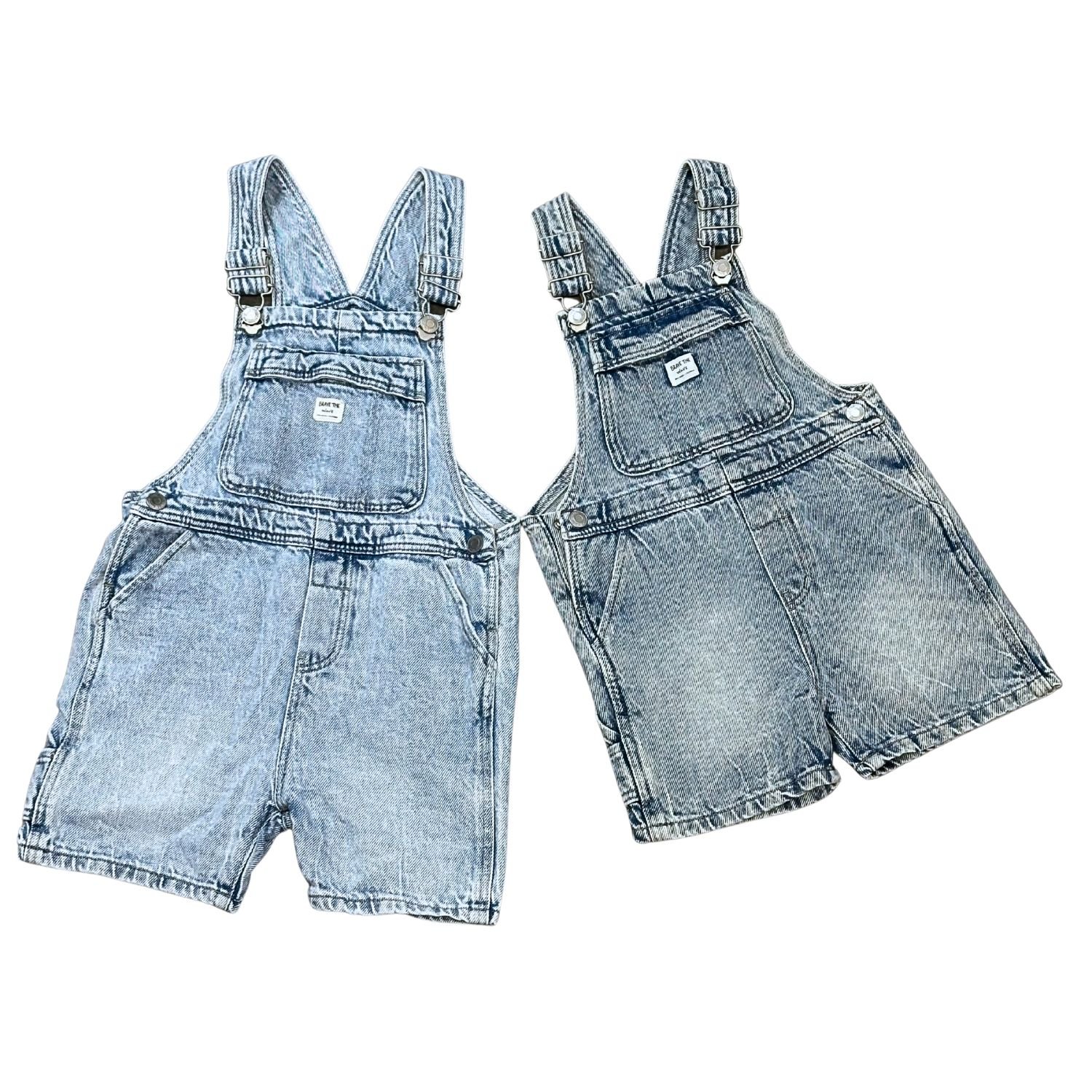 Zara Jardinera Short Vaquero (18-24 M)