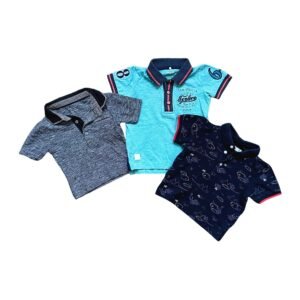 Pack 3 Polos Marcas Europeas (9-12 M)