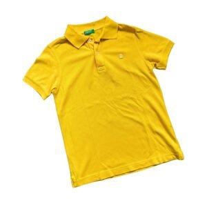 Benetton Polo Amarillo (NUEVO 8-9 Y)