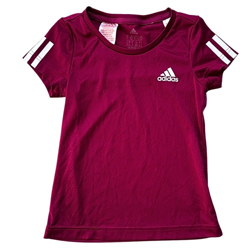 Remera Adidas de deporte para niñas de 7-8 años