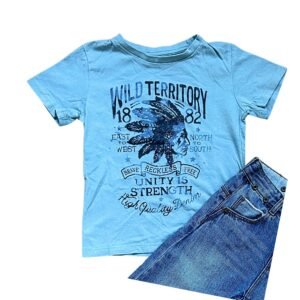 Tex Remera "Wild Territory" (2-3 Y)