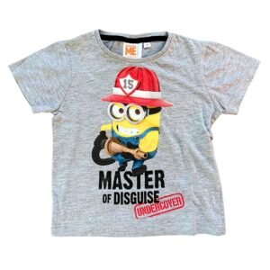 Minion Made Remera Gris (3 Y)