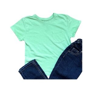 Primark Remera Verde Bolsillo (4-5 Y)