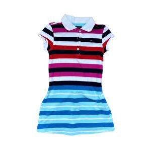 Tommy Hilfiger Vestido Rayas (NUEVO 5 Y)